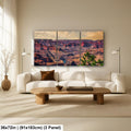 Grand Canyon Panoramic View, Colorado River Arizona Canyon Wall Art, Southwestern Landscape Photography Print