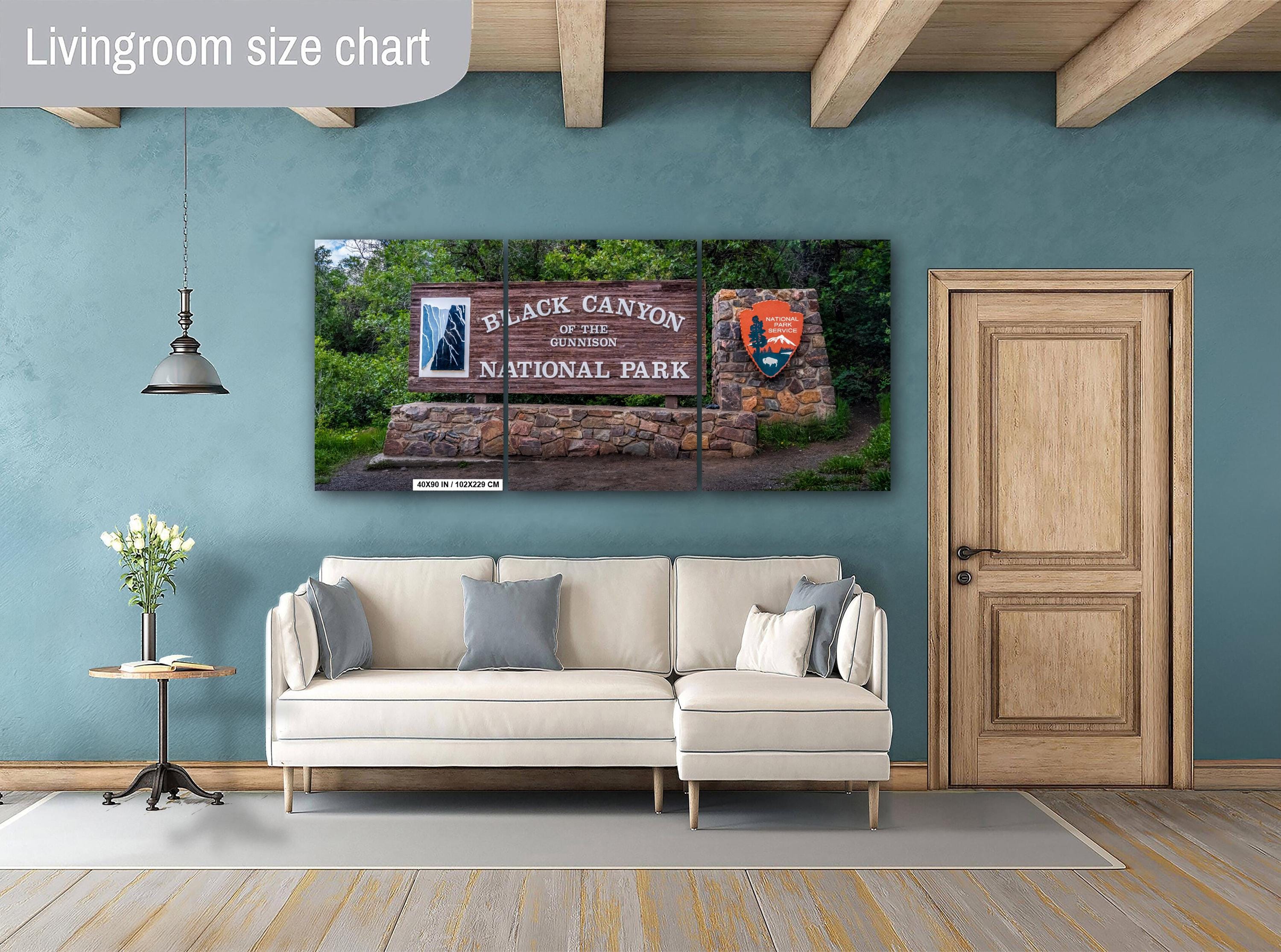 Black Canyon of the Gunnison National Park Print: Colorado Southwestern Wall Art