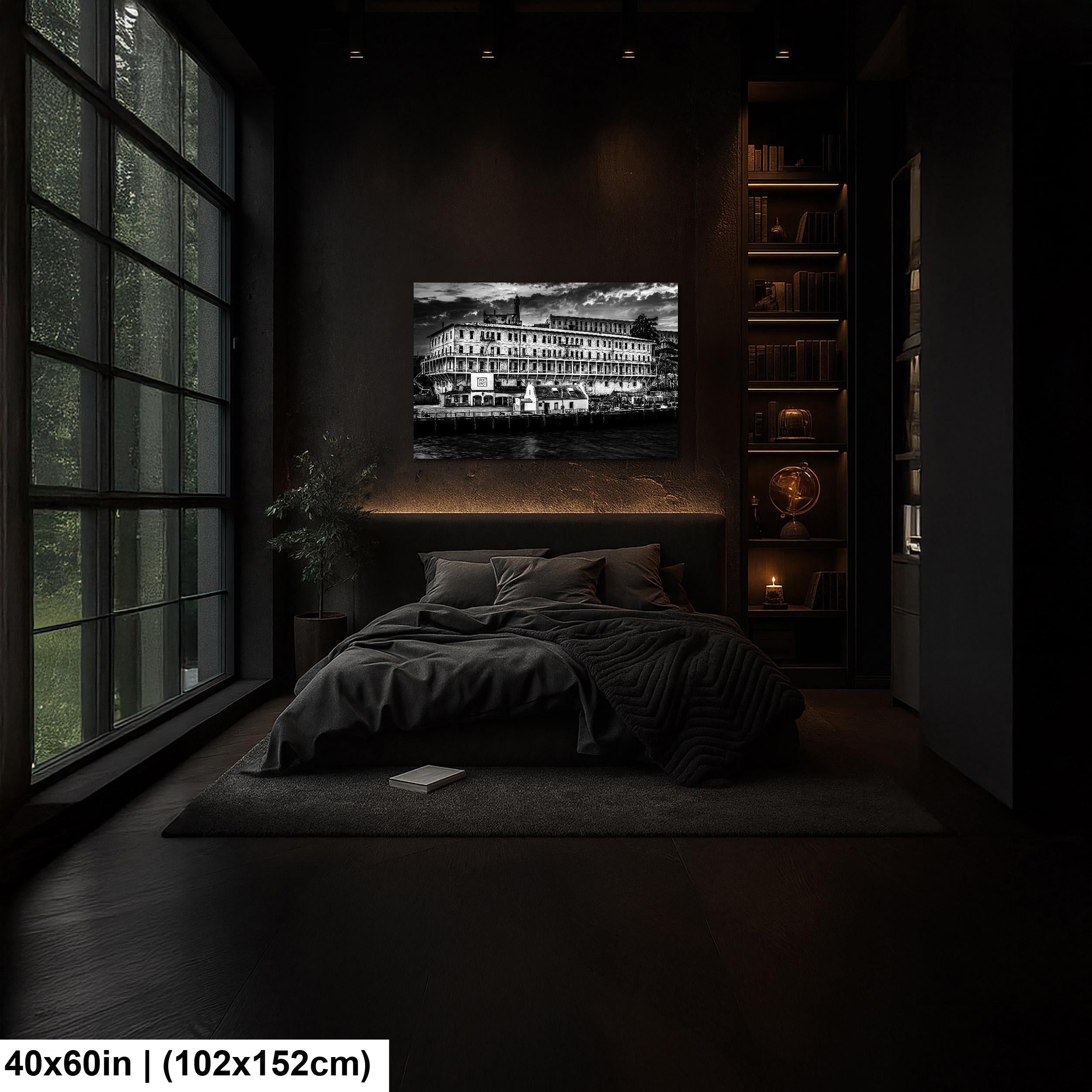 Locked in Time: Alcatraz Prison San Francisco Bay CA Photography Wall Art