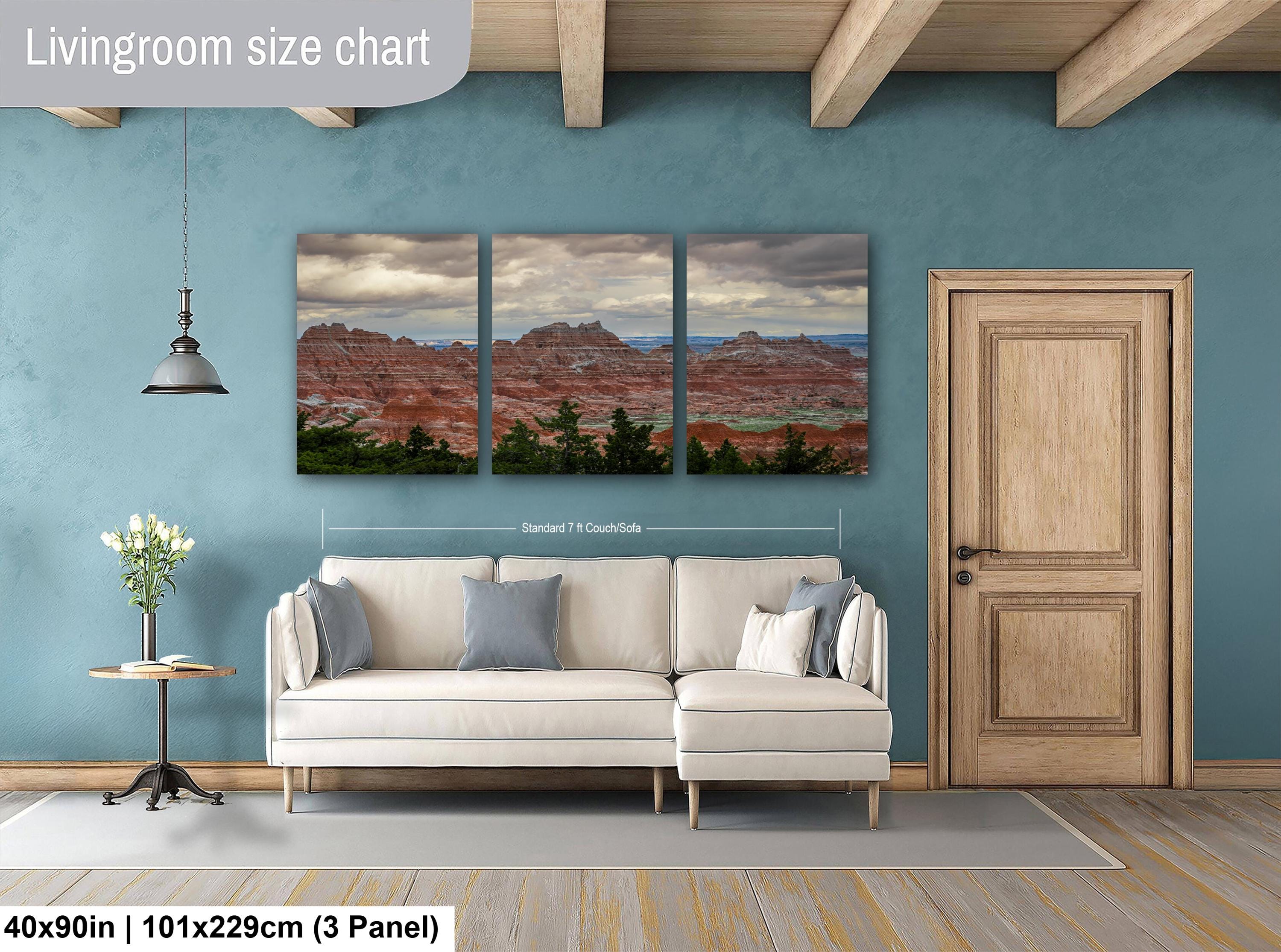 Badlands National Park South Dakota Red Rock Landscape Photography Wall Art