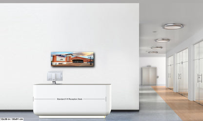 Dickey-Stephens Baseball Park Travelers Entrance, North Little Rock Arkansas, Photography Wall Art