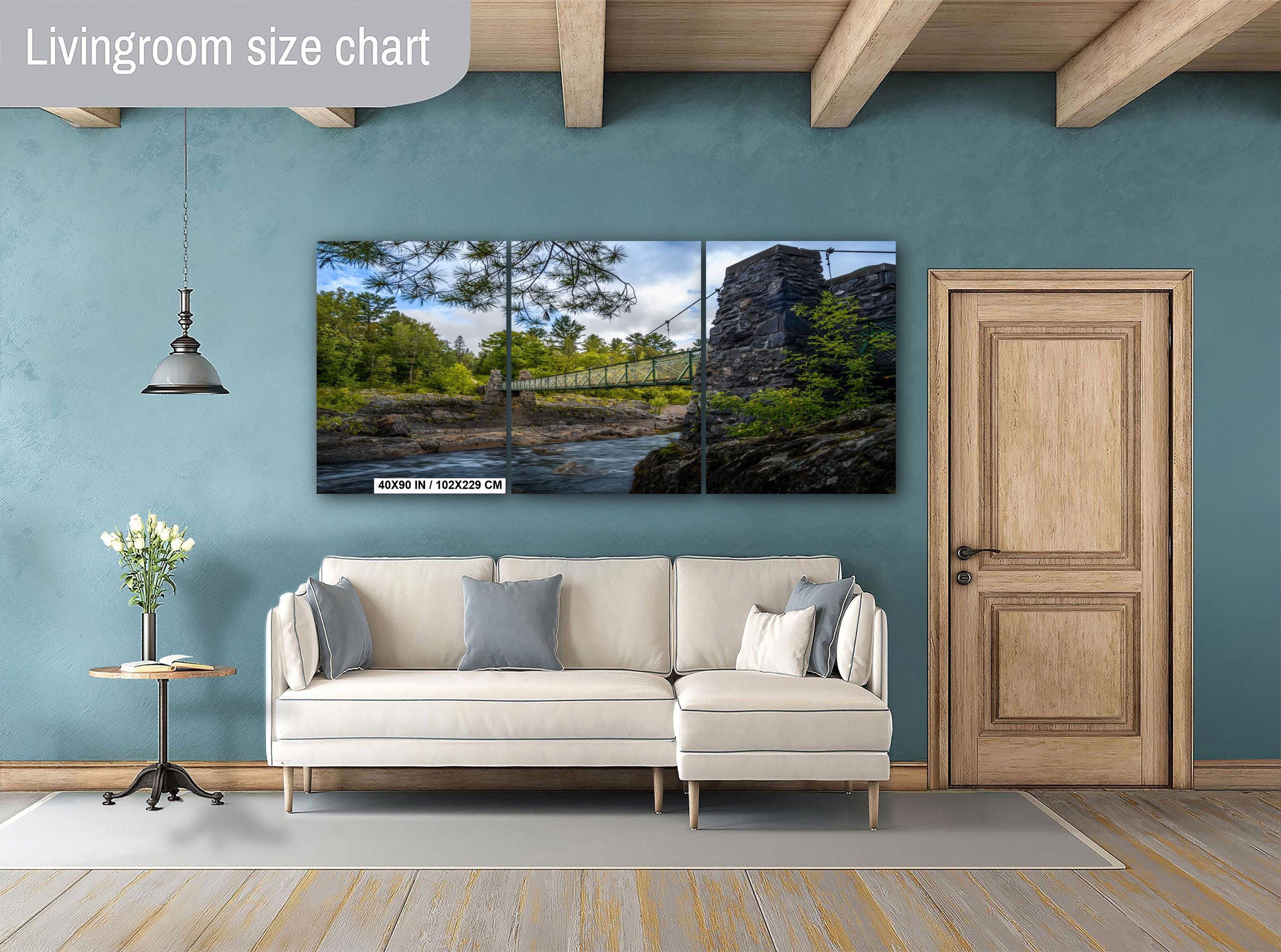 Swinging Bridge: Jay Cooke State Park, Minnesota Photography Wall Art