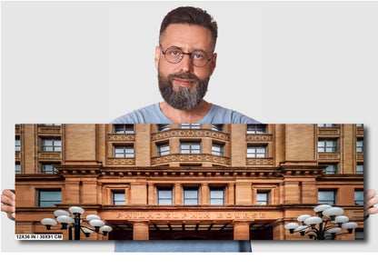 Philadelphia Bourse Building: Philly Bourse Facade Wall Art Print Pennsylvania Heritage Historic Photography Aluminum/Acrylic/Metal/Canvas