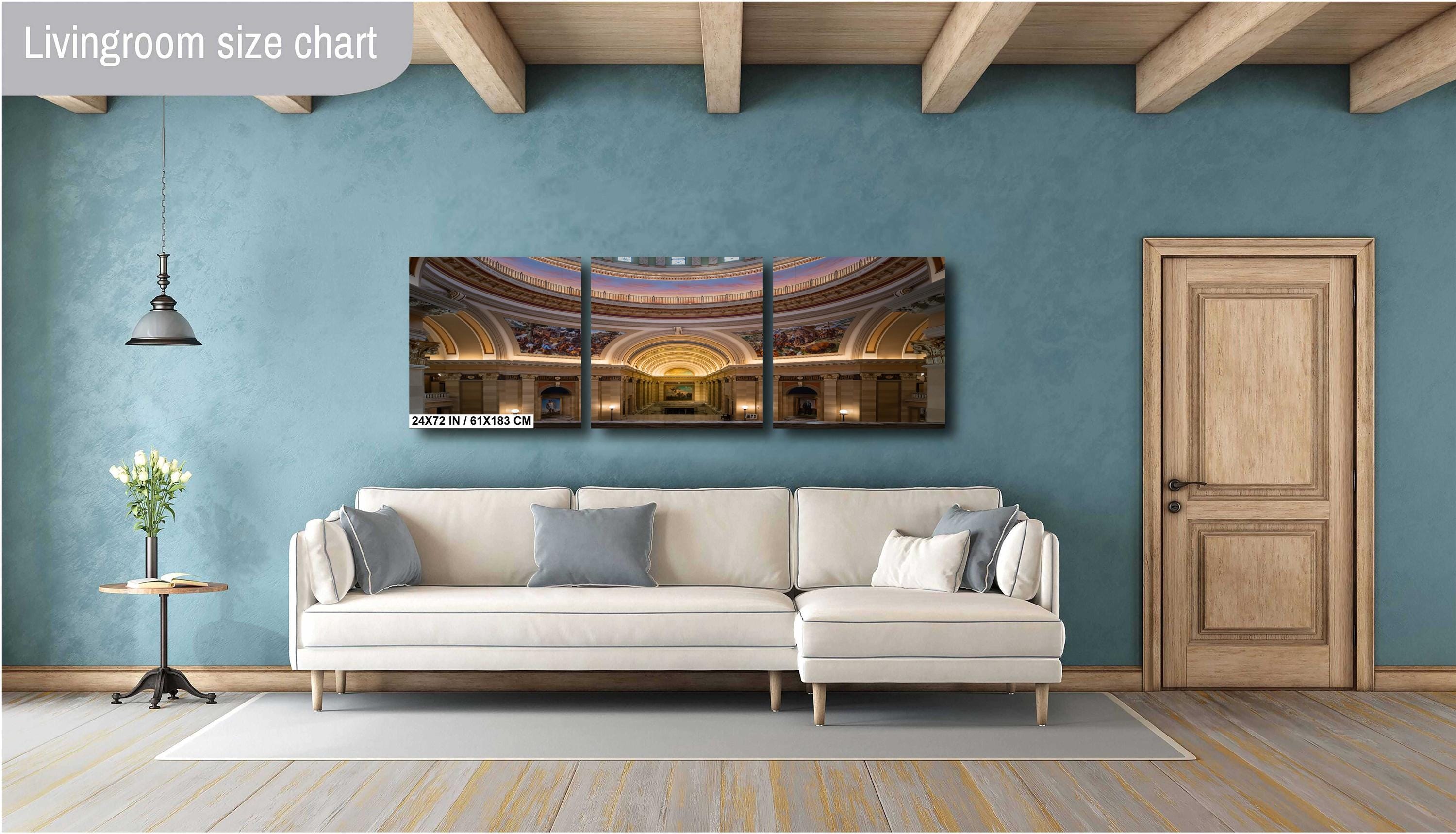 Oklahoma Capitol Rotunda Print: Historic Architecture Wall Art