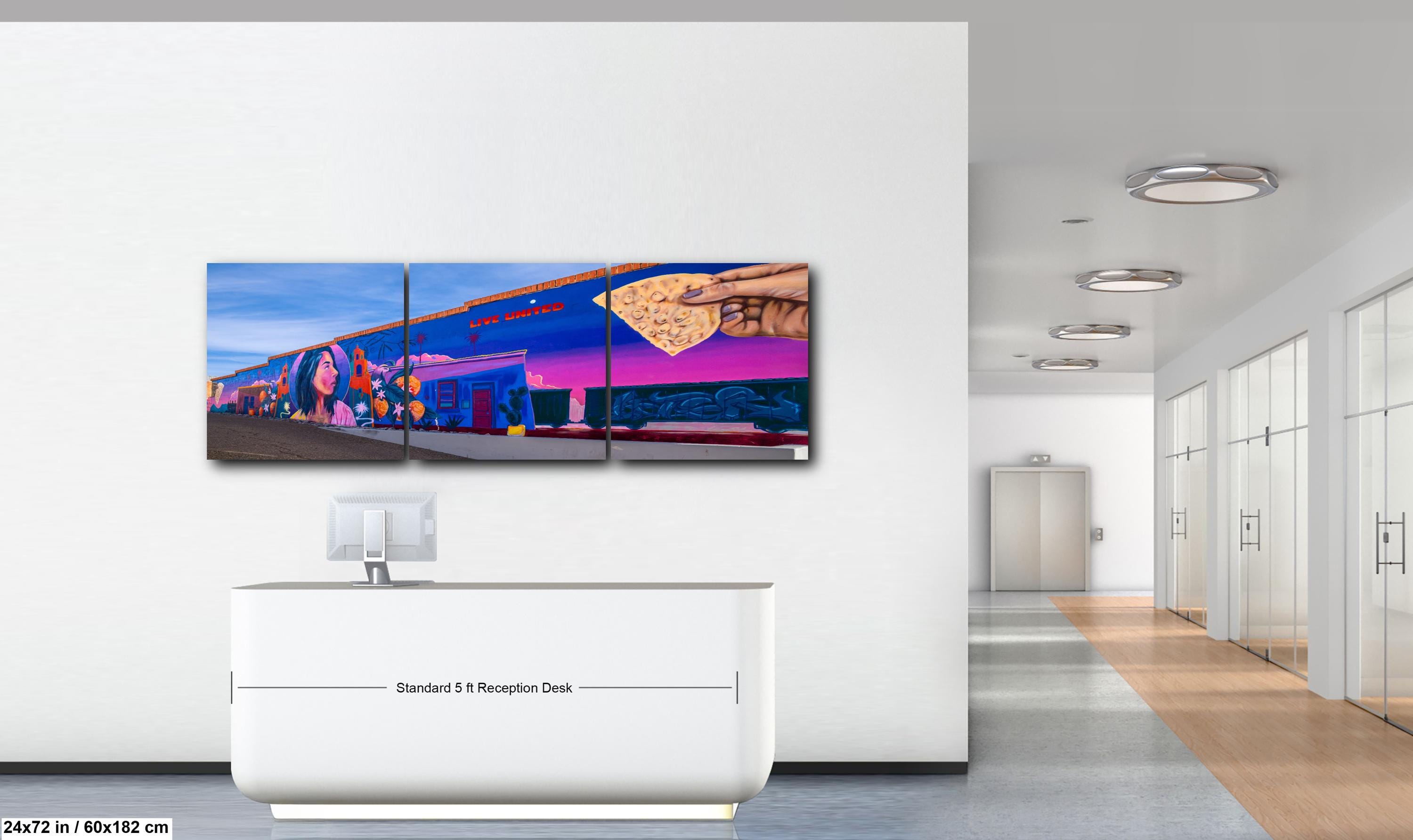 Tucson Mural - Live United Community Mural, Photography Print Wall Art