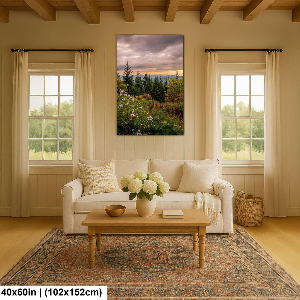 Mountain Bouquet: Great Smoky Mountains Tennessee Wildflower Photo Wall Art