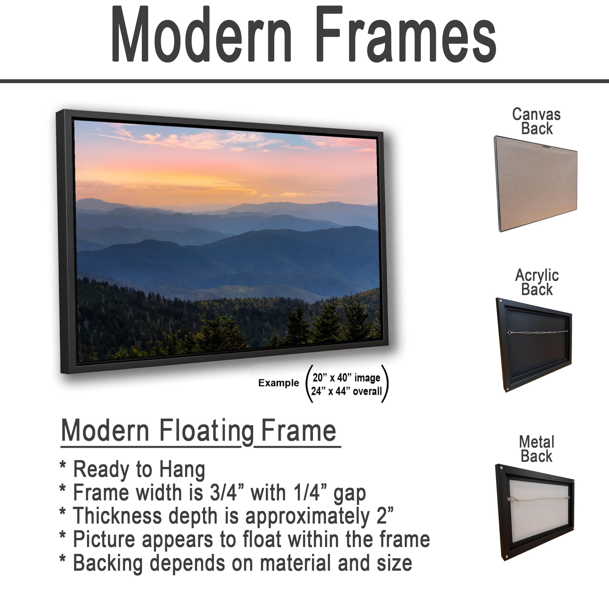 Endless Ridges: Great Smoky Mountains National Park TN NC Photo Wall Art