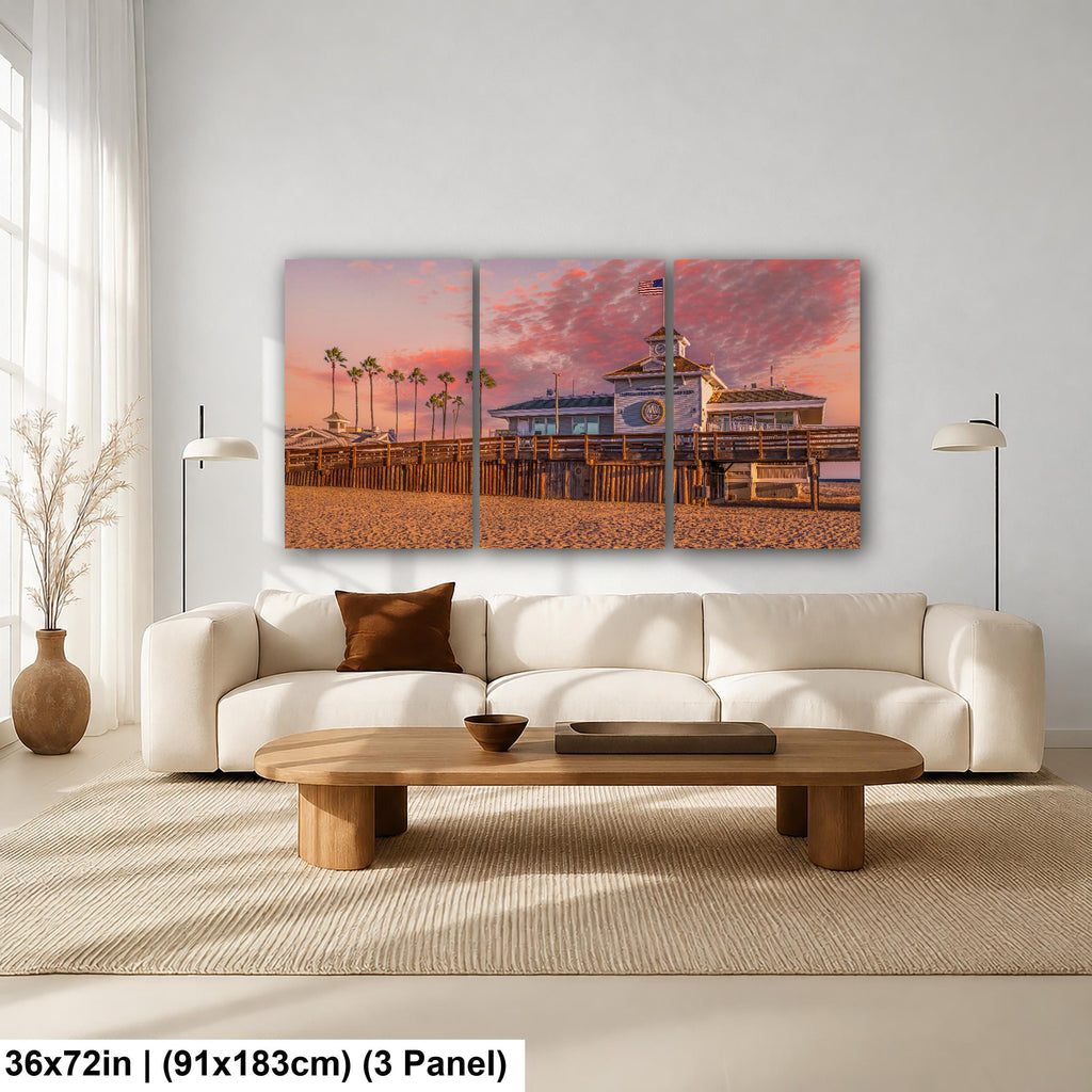 Coastal Watch: Newport Beach California Lifeguard Station Photo Wall Art