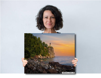 Split Rock Lighthouse Wall Art – Lake Superior Print | Metal, Canvas & Acrylic Decor