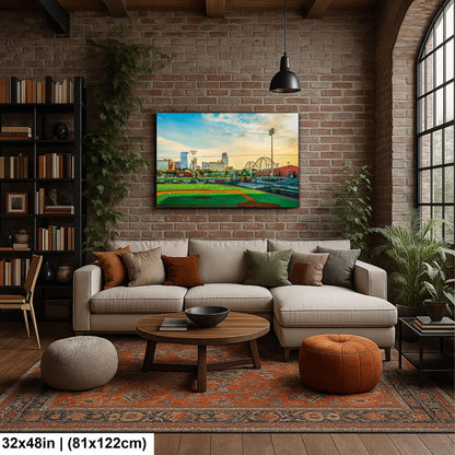 Little Rock Travelers Stadium Fine Art Photography Wall Art