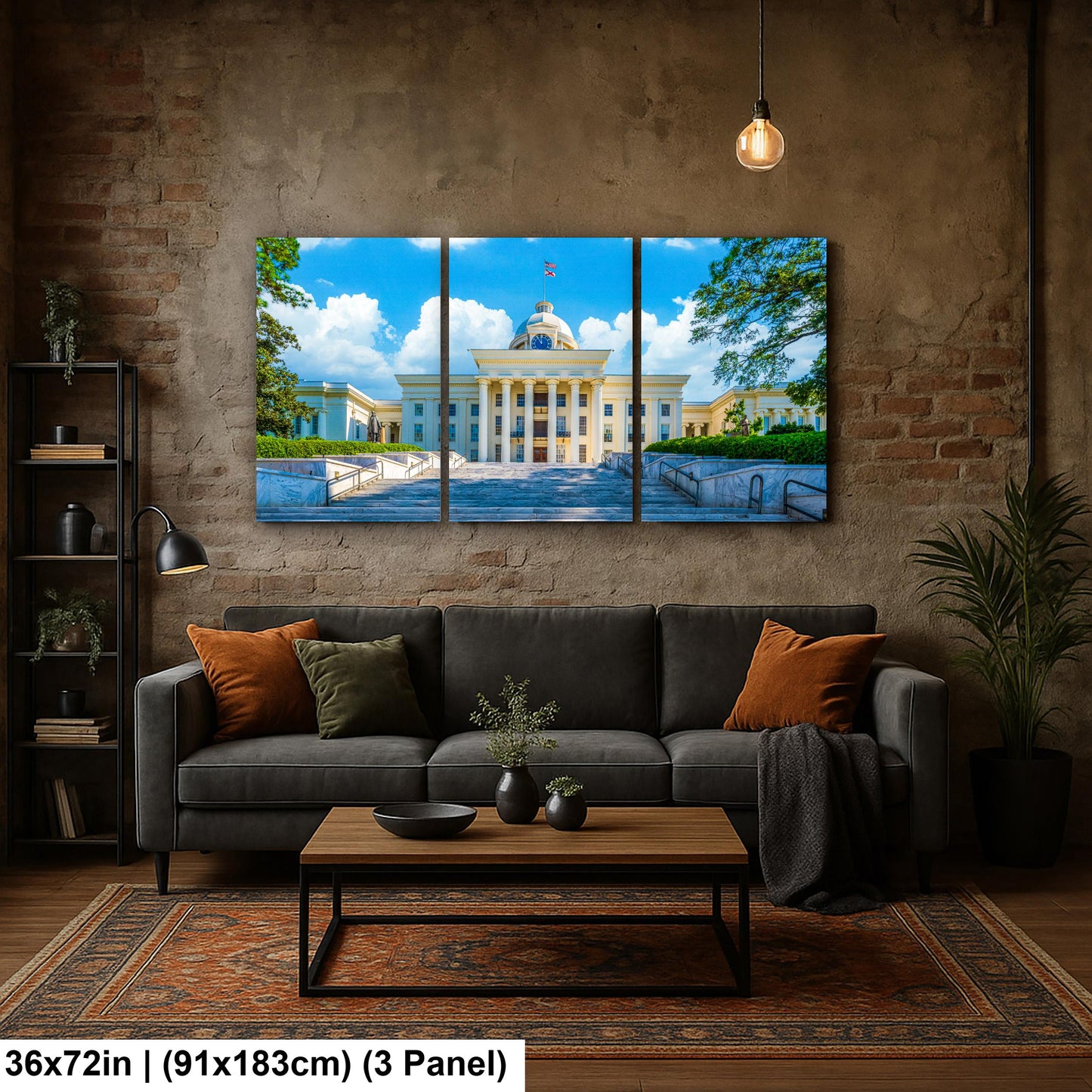 Alabama State Capitol Front Staircase, Montgomery Wall Art Photography