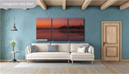 San Clemente Sunset Seascape Photography: California Coastal Wall Art