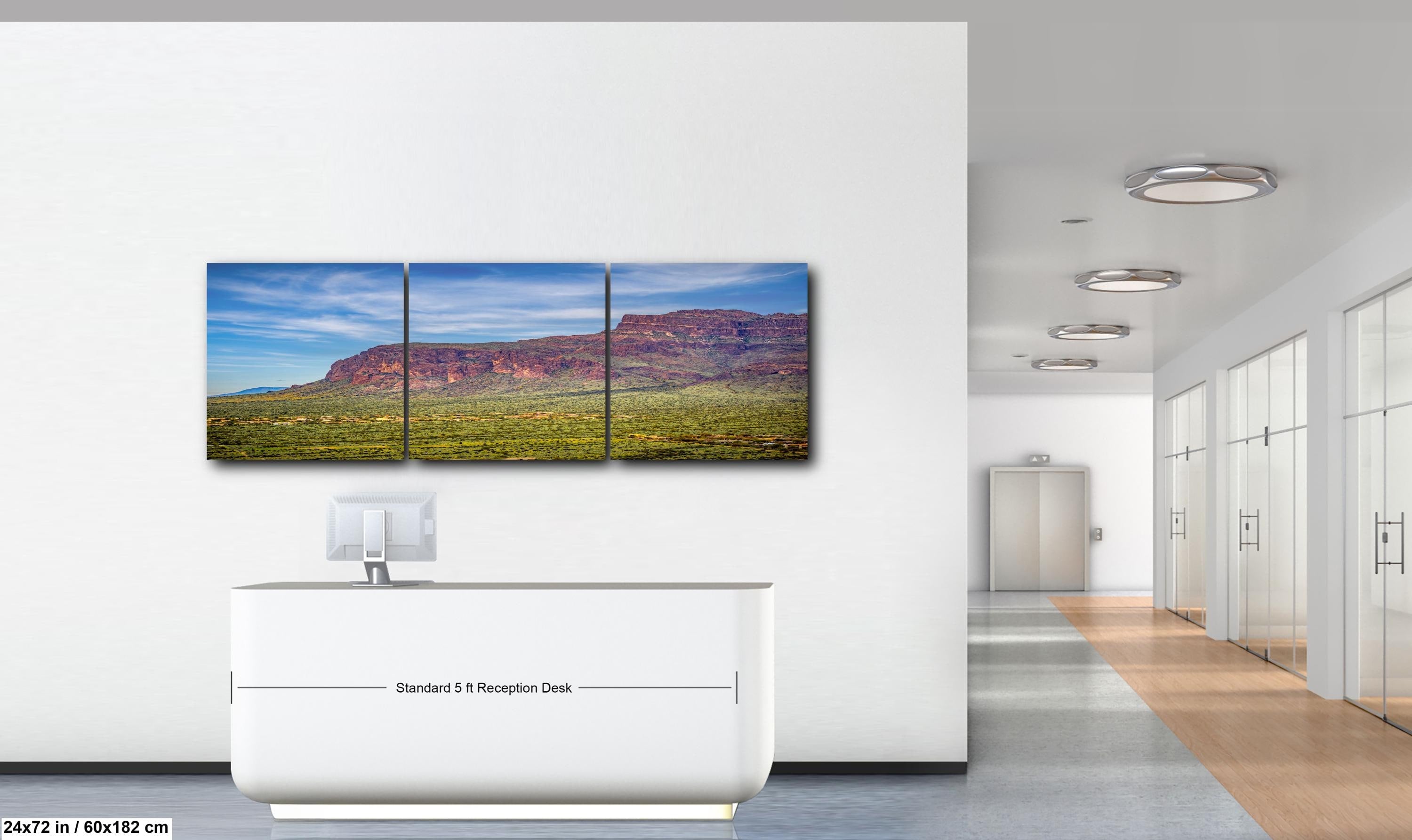Superstition Mountains Landscape, Apache Junction Arizona, Photography Print Wall Art