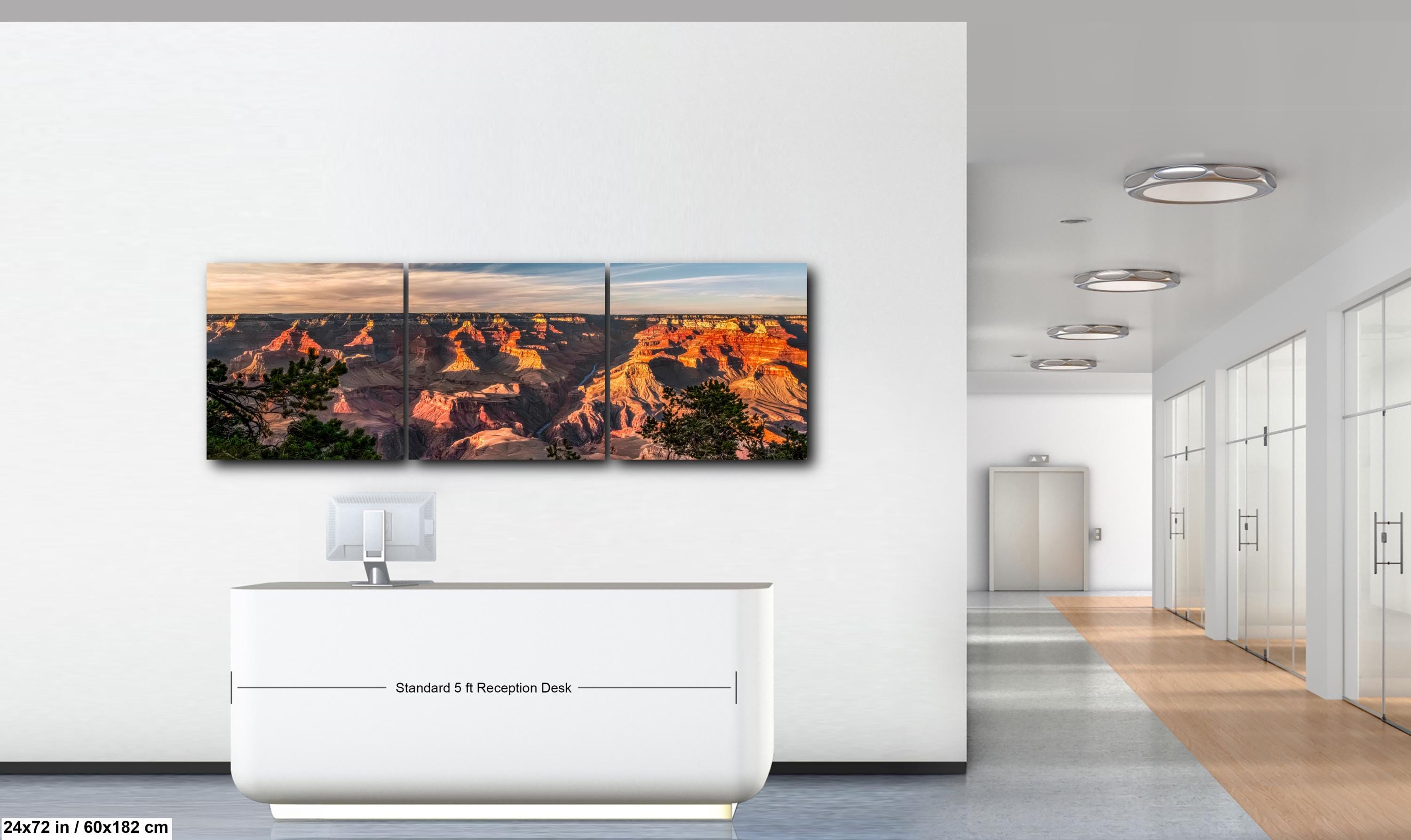 Grand Canyon Sunset Over Colorado River, Grand Canyon National Park Arizona Photography Print