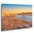 Glen Canyon Dam Lake Powell Golden Hour Print, Arizona Southwest Landscape Wall Art