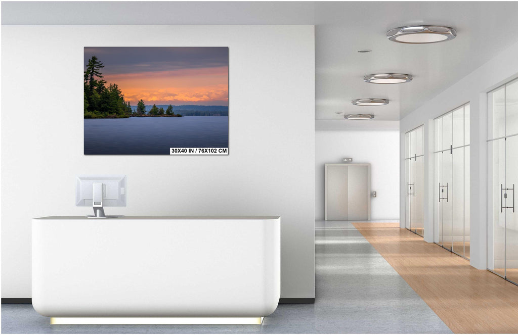 Voyageurs National Park Sunset Print: Lake Ontario Fine Art Photography
