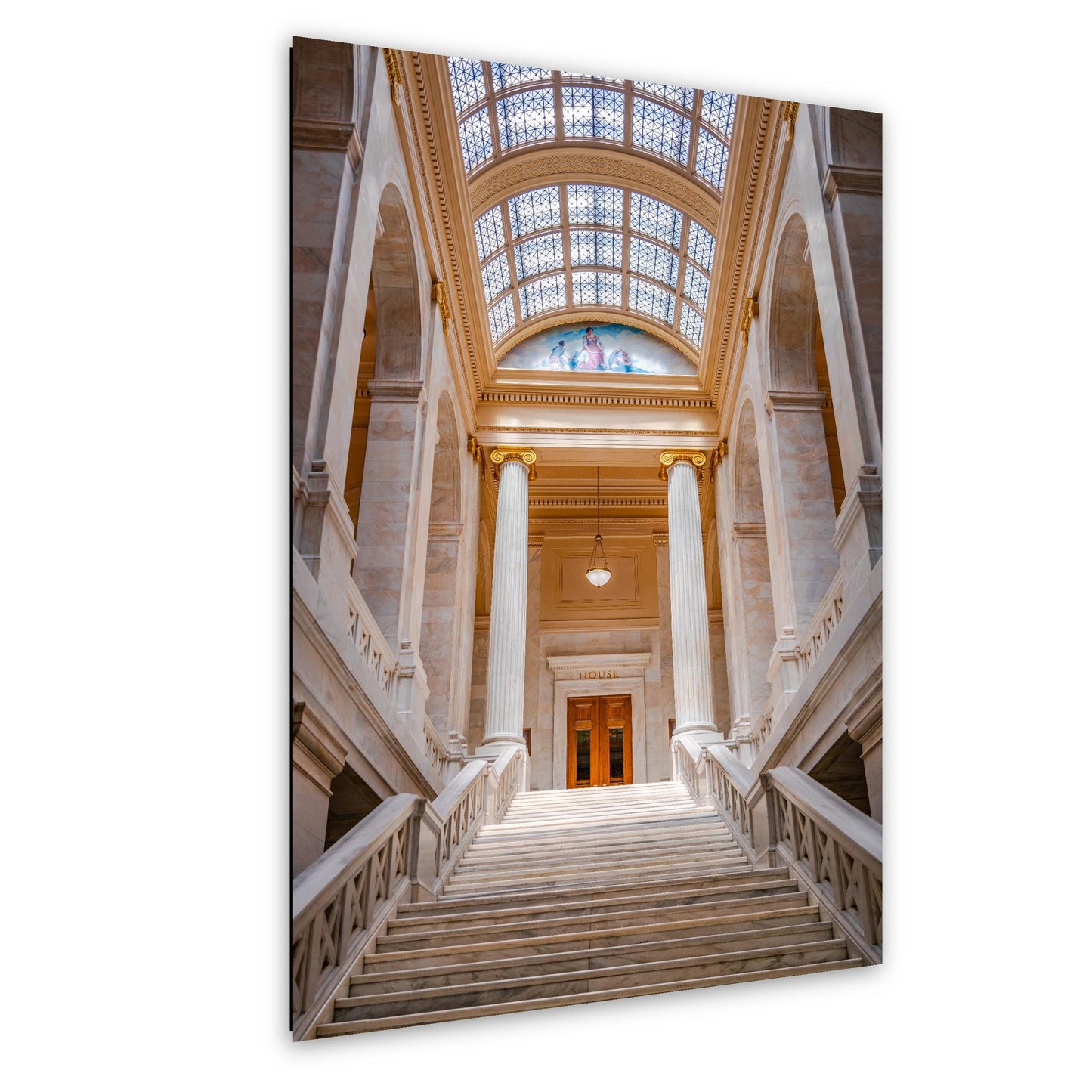 Arkansas State Capitol House Chamber Staircase - Little Rock Arkansas Photography Print