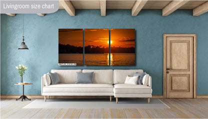 Moments Before Sundown on Lake Keowee South Carolina Print Wall Art Photography Aluminum/Acrylic/Metal/Canvas Nature Home Decor Photography