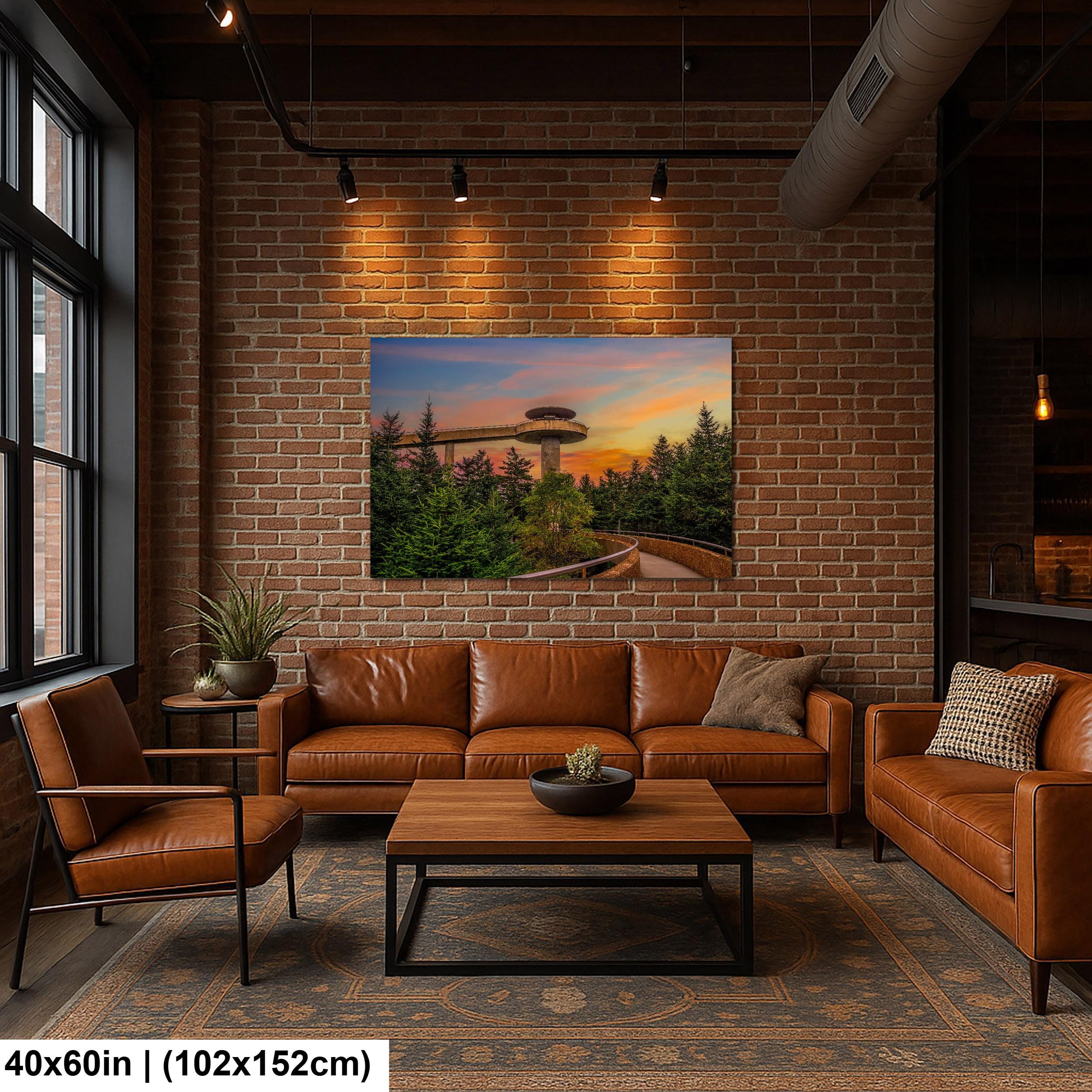 Observation Tower: Great Smoky Mountains National Park TN NC Photo Wall Art