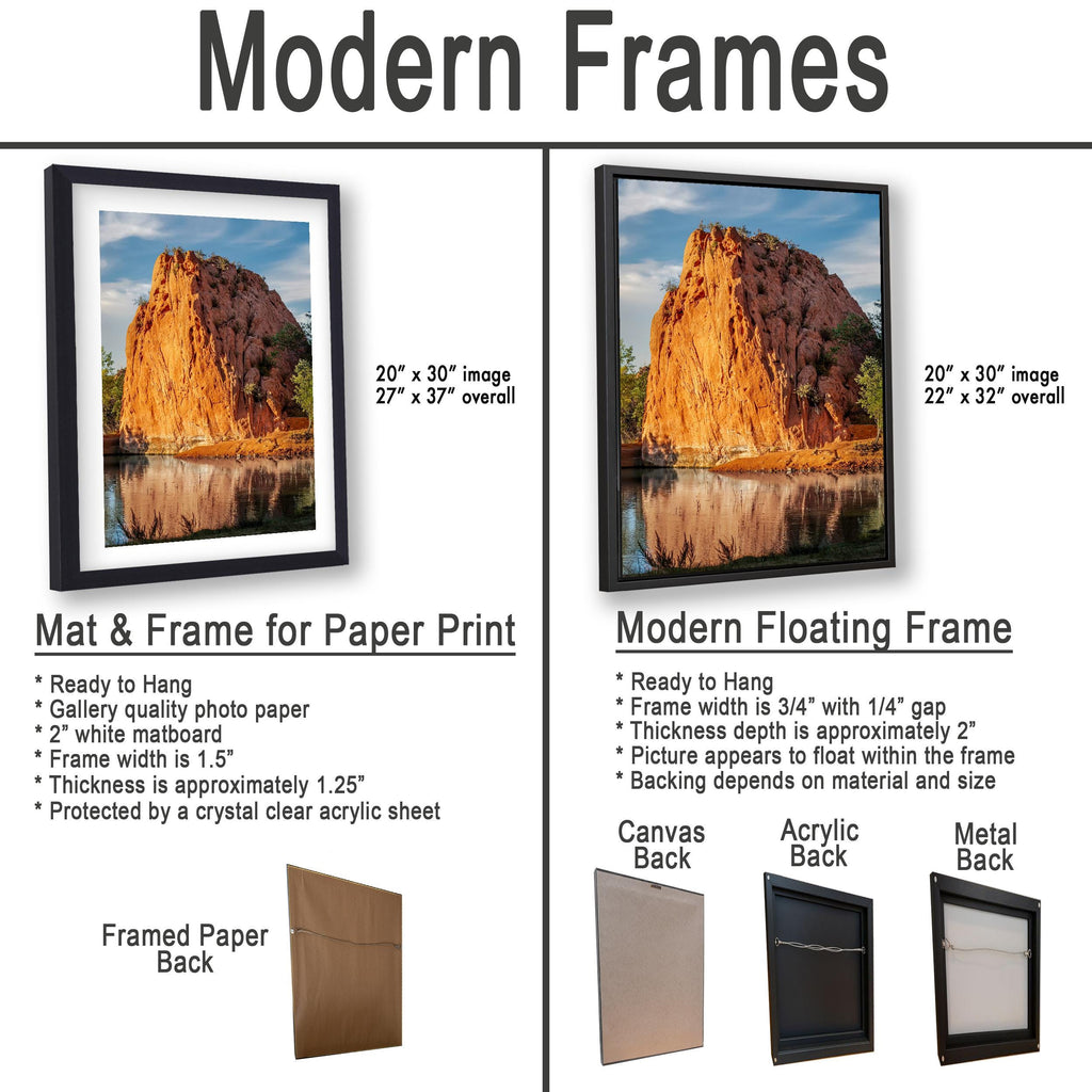 Stone Reflections: Red Rock Canyon Colorado Springs Photography Wall Art