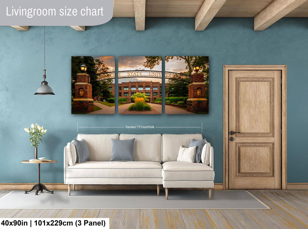 Bemidji State University Minnesota Entrance Arch Photography Wall Art