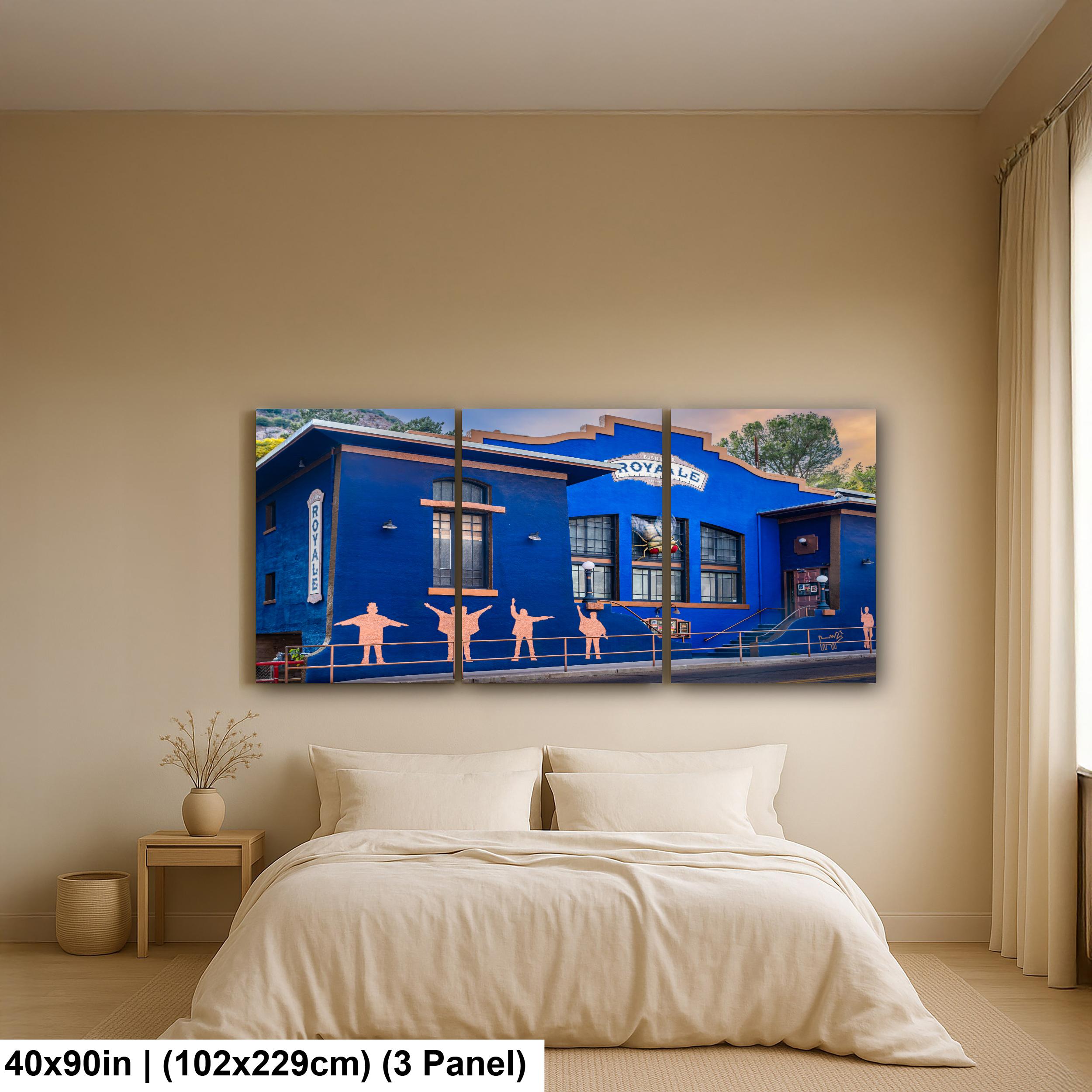 Bisbee Royale Theater Beatles Silhouette Mural Arizona Landmark Photography Wall Art
