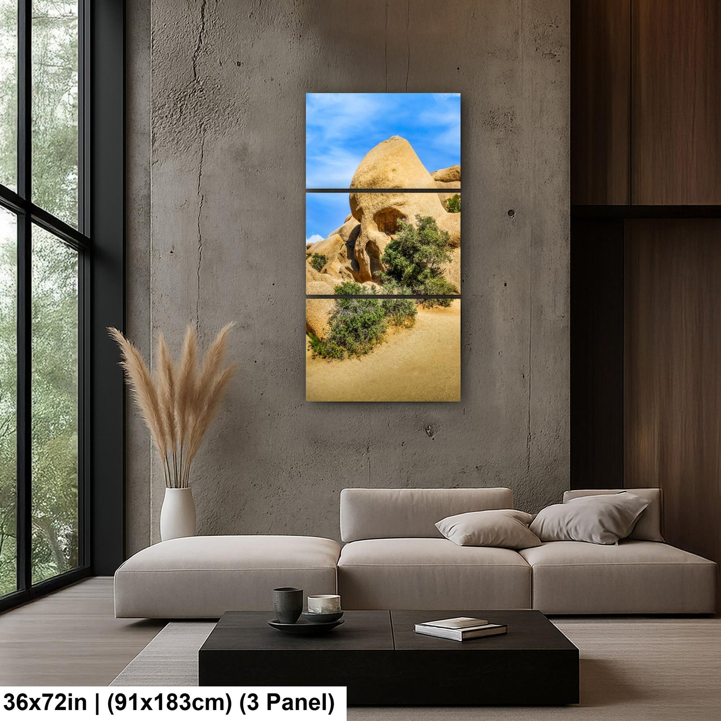 Skull Rock Joshua Tree National Park Photography Print, California Desert Landscape, Unique Rock Formation Wall Art