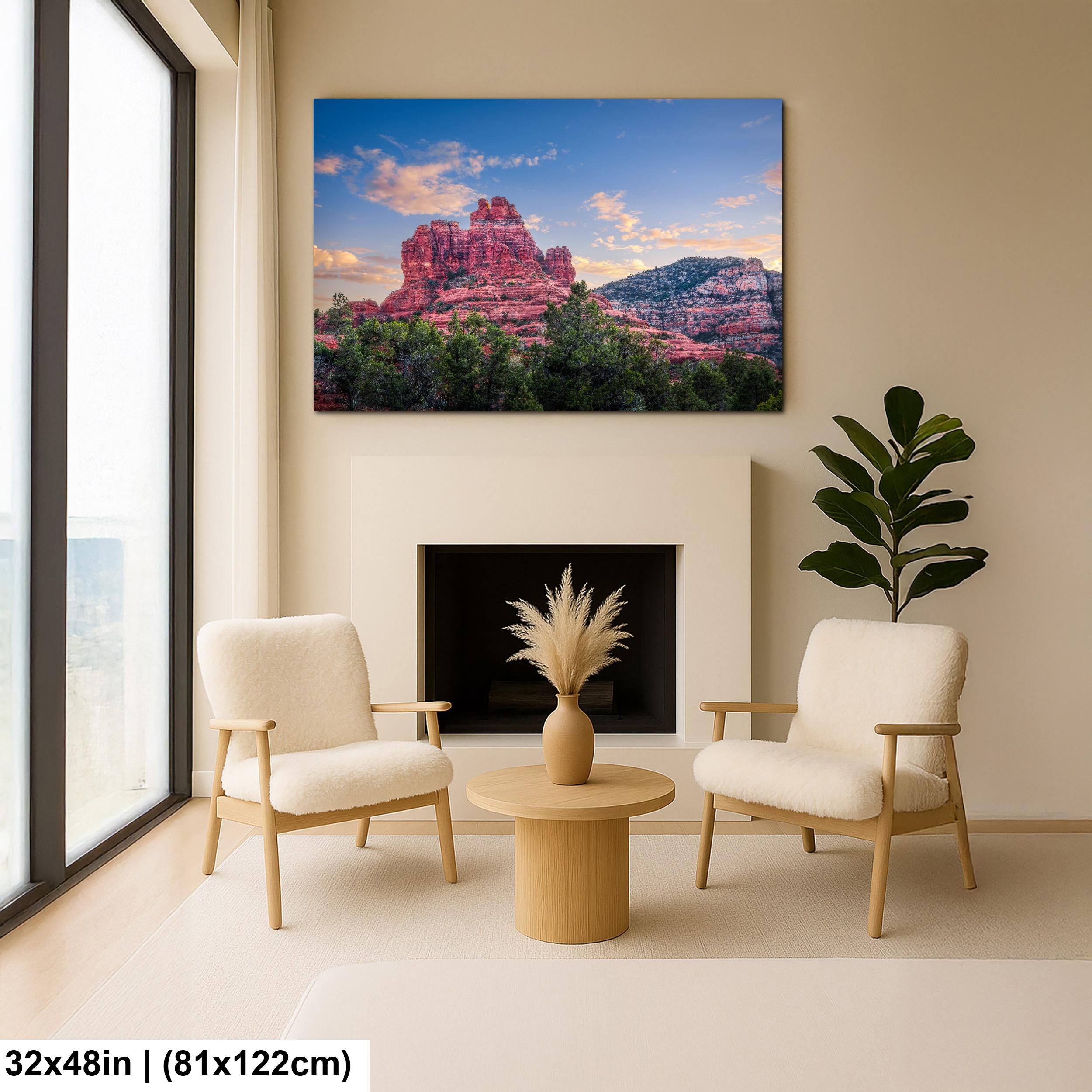 Sedona Bell Rock Hike Photography Print, Red Rock Landscape, Arizona Desert Wall Art, Southwest Home Decor