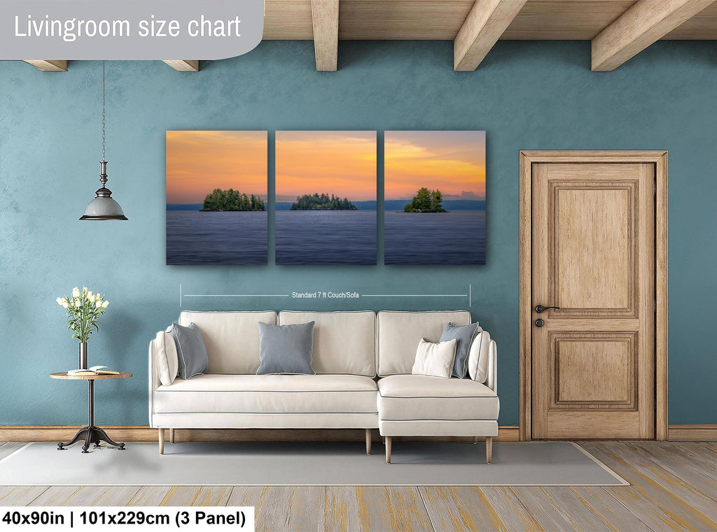Voyageurs National Park Sunset Lake Islands Photography Wall Art