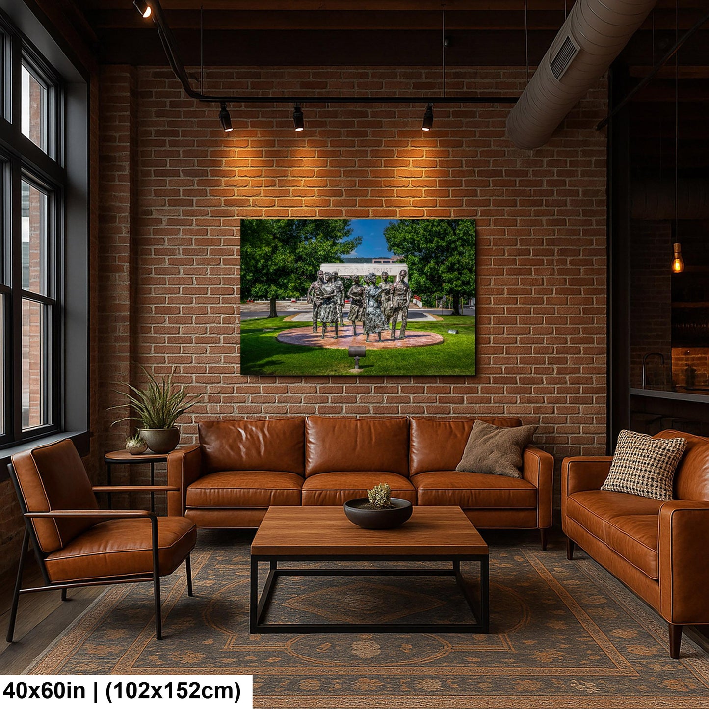 Little Rock Nine Memorial Print, Civil Rights Photography, Arkansas Wall Art