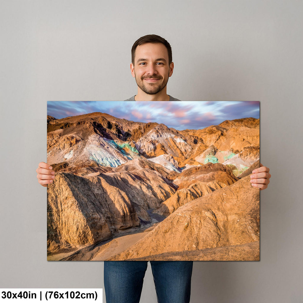 Artist's Palette at Sunrise Death Valley National Park California Photography Print