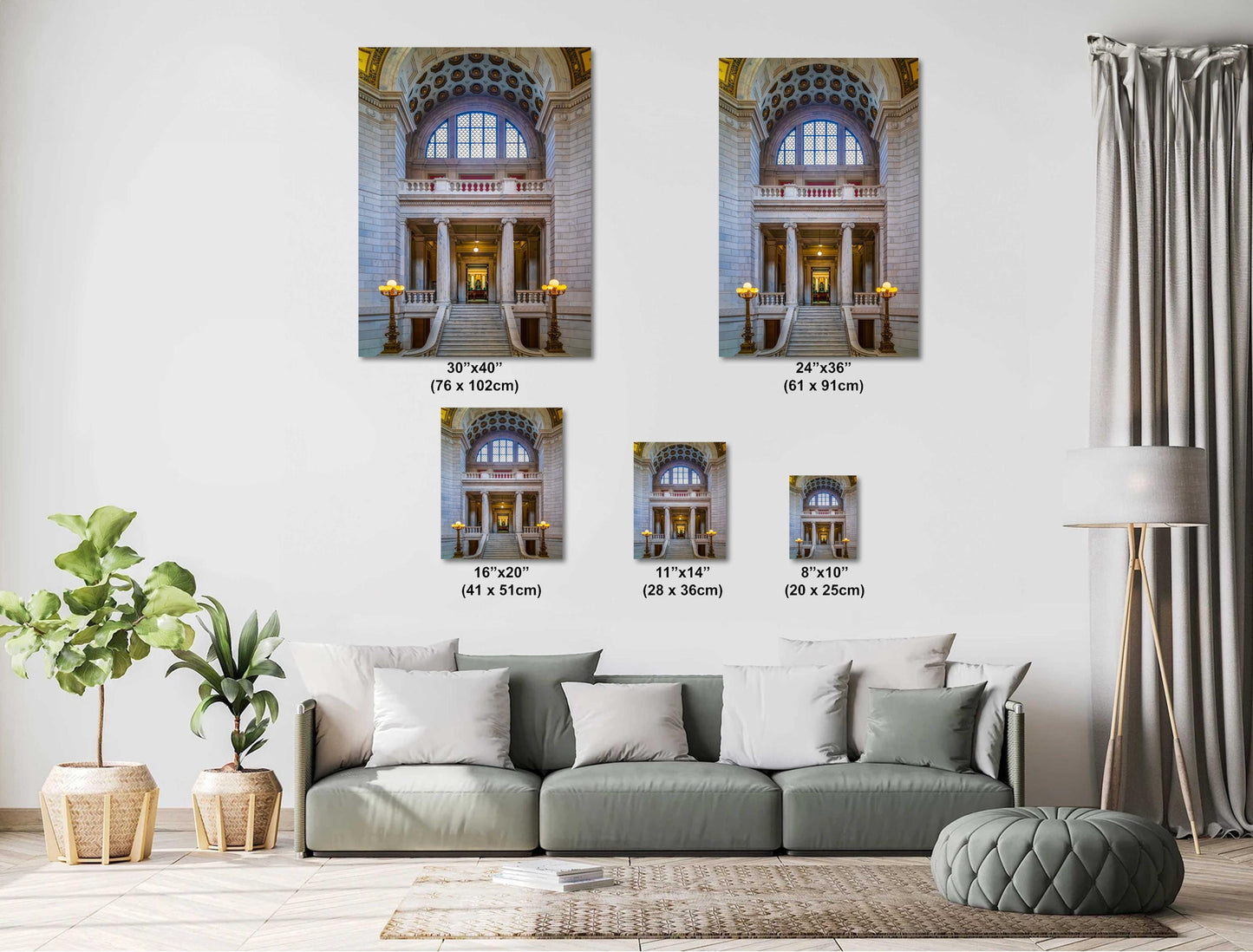 Rhode Island State House: A Portrait of Governance Wall Art Print Providence Rhode Island Portrait Photography Aluminum/Acrylic/Metal/Canvas