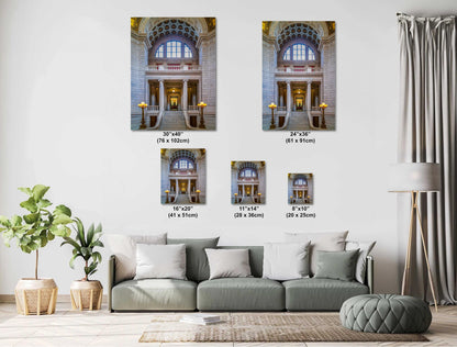 Rhode Island State House: A Portrait of Governance Wall Art Print Providence Rhode Island Portrait Photography Aluminum/Acrylic/Metal/Canvas