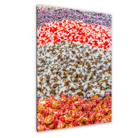 Salt Water Taffy Wall Decor, Colorful Candy Fine Art Photography Print, Kitchen Art, Sweet Shop Poster