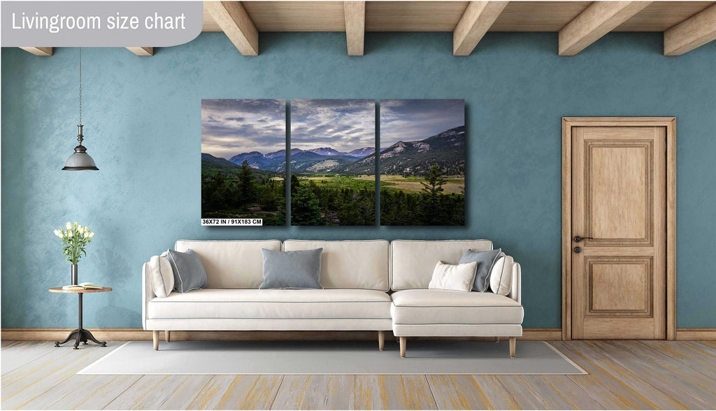 Rocky Mountain Colorado Print: Highlands Landscape Photography Wall Art