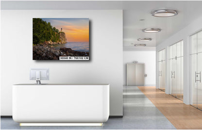 Split Rock Lighthouse Wall Art – Lake Superior Print | Metal, Canvas & Acrylic Decor