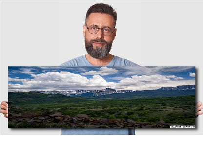 Breathtaking Views of Rocky Mountain Peaks from Colorado’s Telluride Wall Art Print Aluminum/Metal/Canvas Nature Landscape Photography