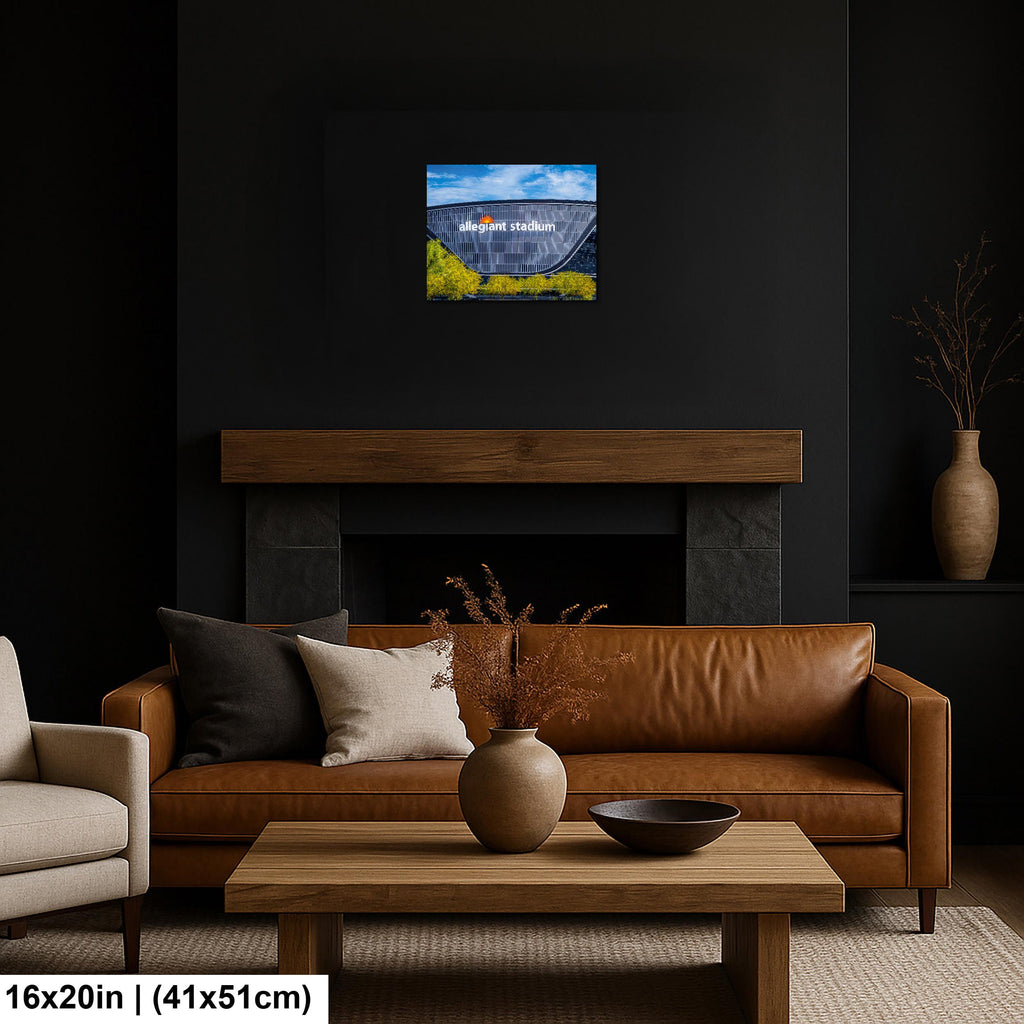 Allegiant Stadium: Las Vegas Nevada Raiders Football Photography Wall Art