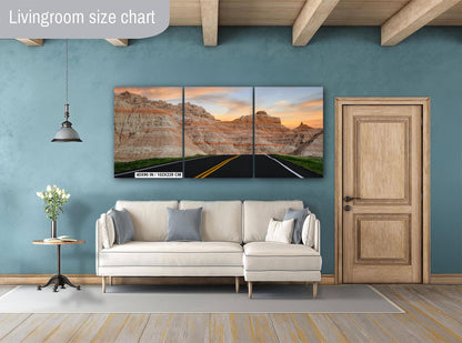 Badlands Sunset: South Dakota Landscape Photography Wall Art