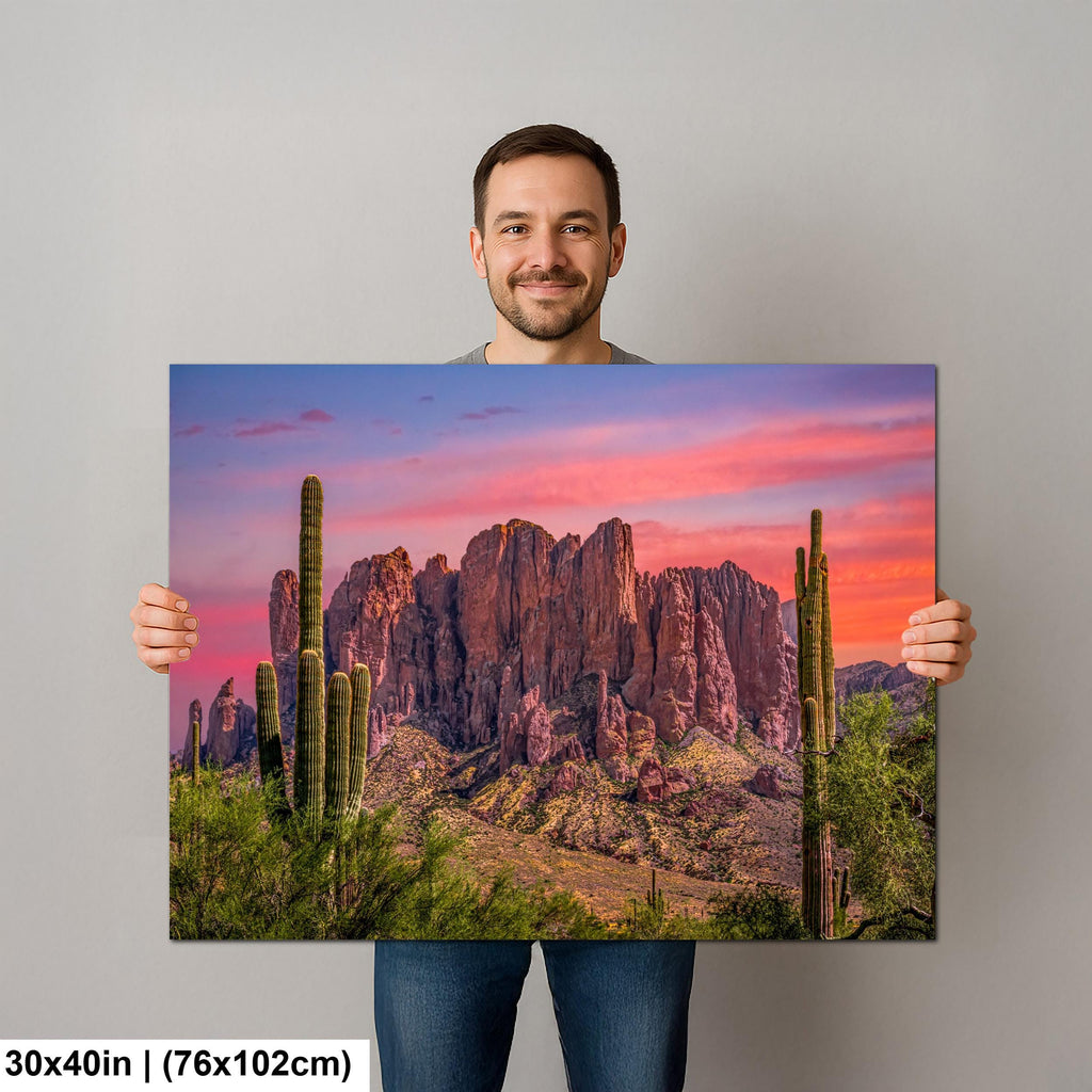 Superstition Mountains Arizona Desert Landscape Photography Wall Art