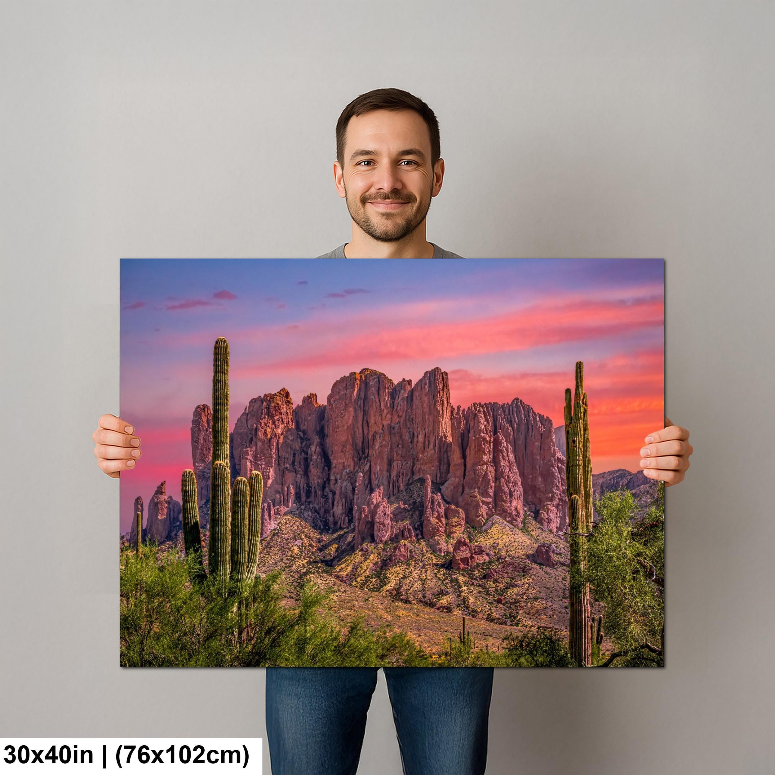 Superstition Mountains Arizona Desert Landscape Photography Wall Art