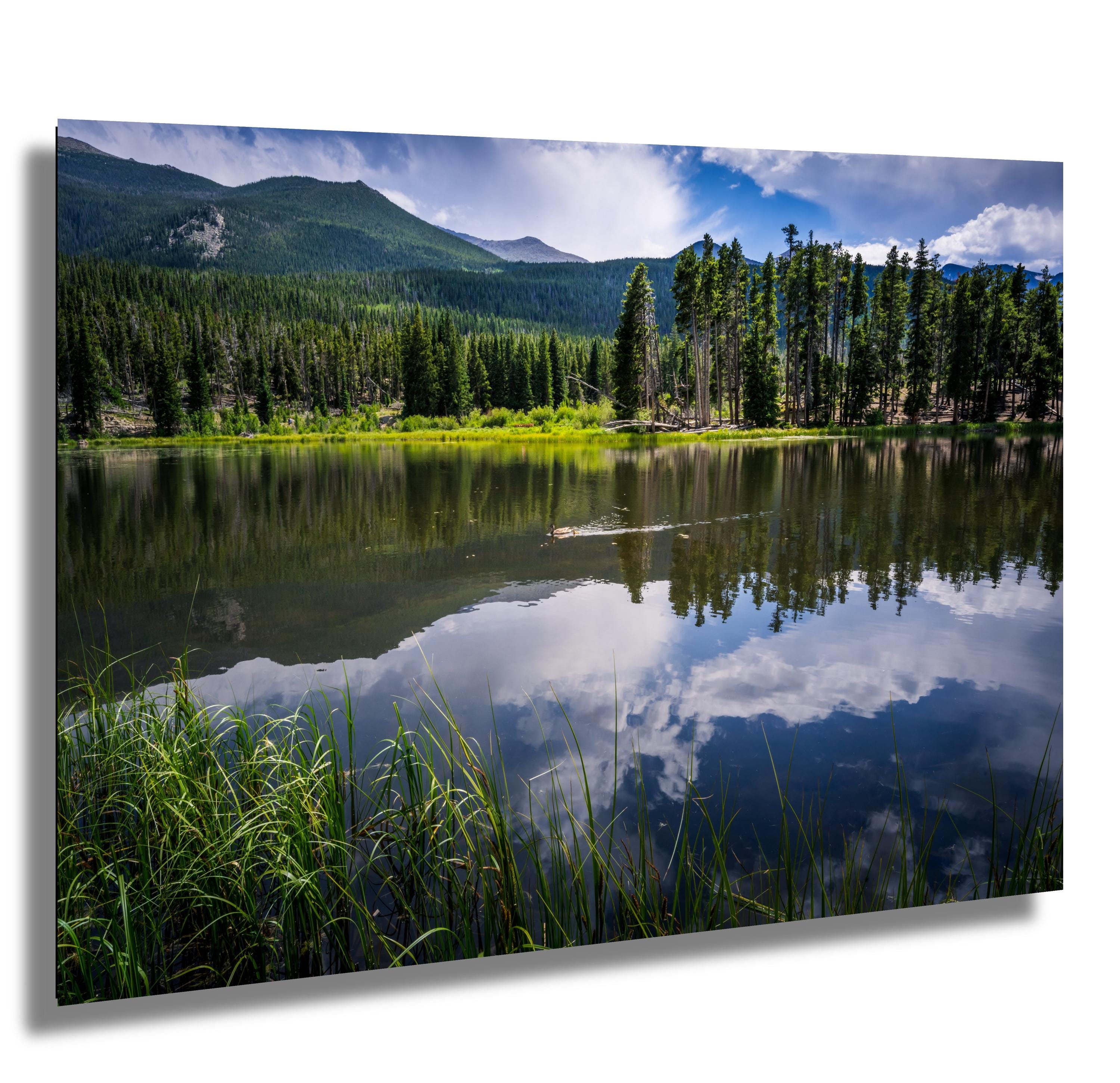 Rocky Mountain National Park Print: Colorado Lake Reflection Photography