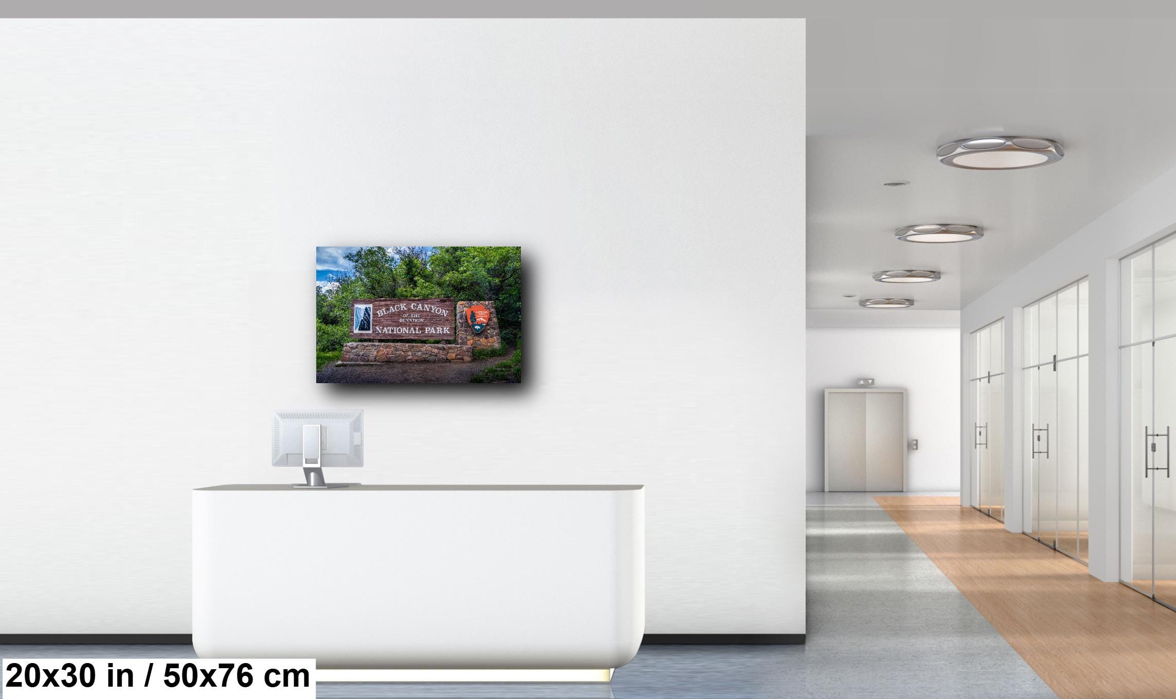 Black Canyon of the Gunnison National Park Print: Colorado Southwestern Wall Art