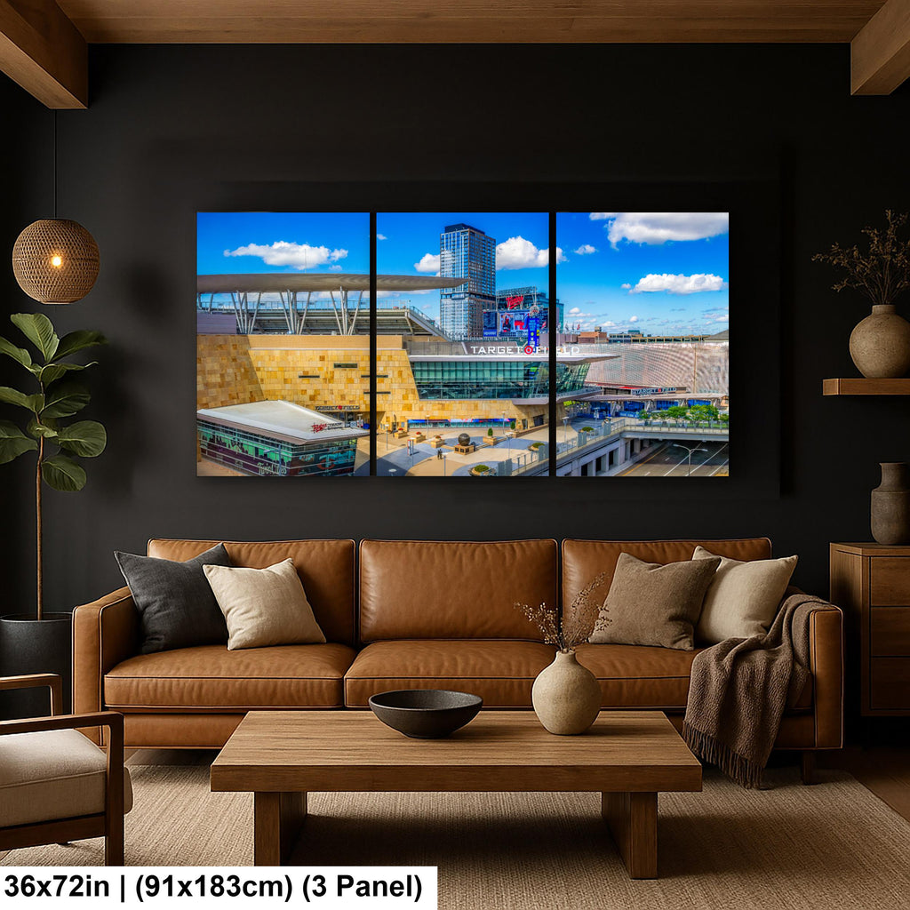 Target Field Minneapolis Minnesota Photography Print, Baseball Stadium Wall Art, Urban Sports Architecture Decor