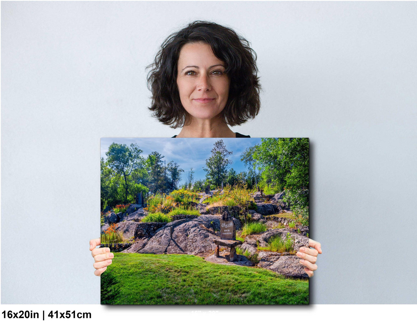 Voyageurs National Park Ellsworth Rock Gardens Stone Marker Photography Print