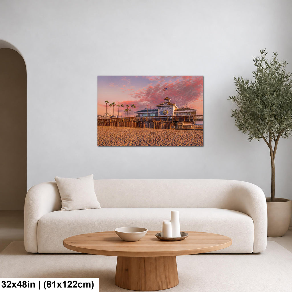 Coastal Watch: Newport Beach California Lifeguard Station Photo Wall Art