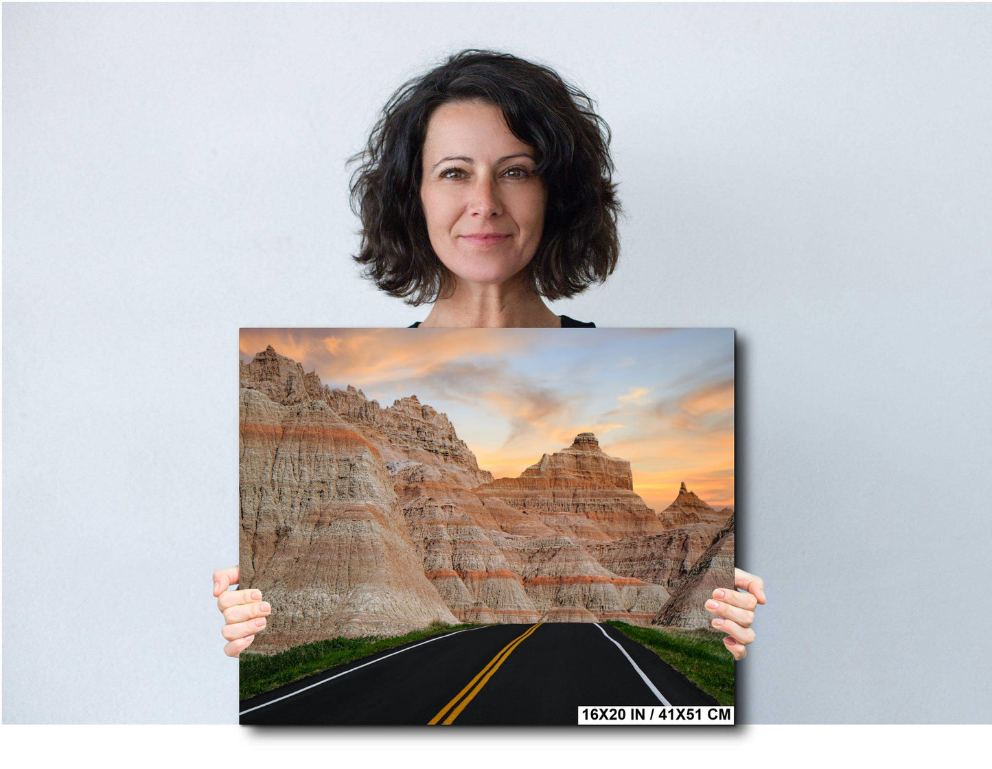 Badlands Sunset: South Dakota Landscape Photography Wall Art