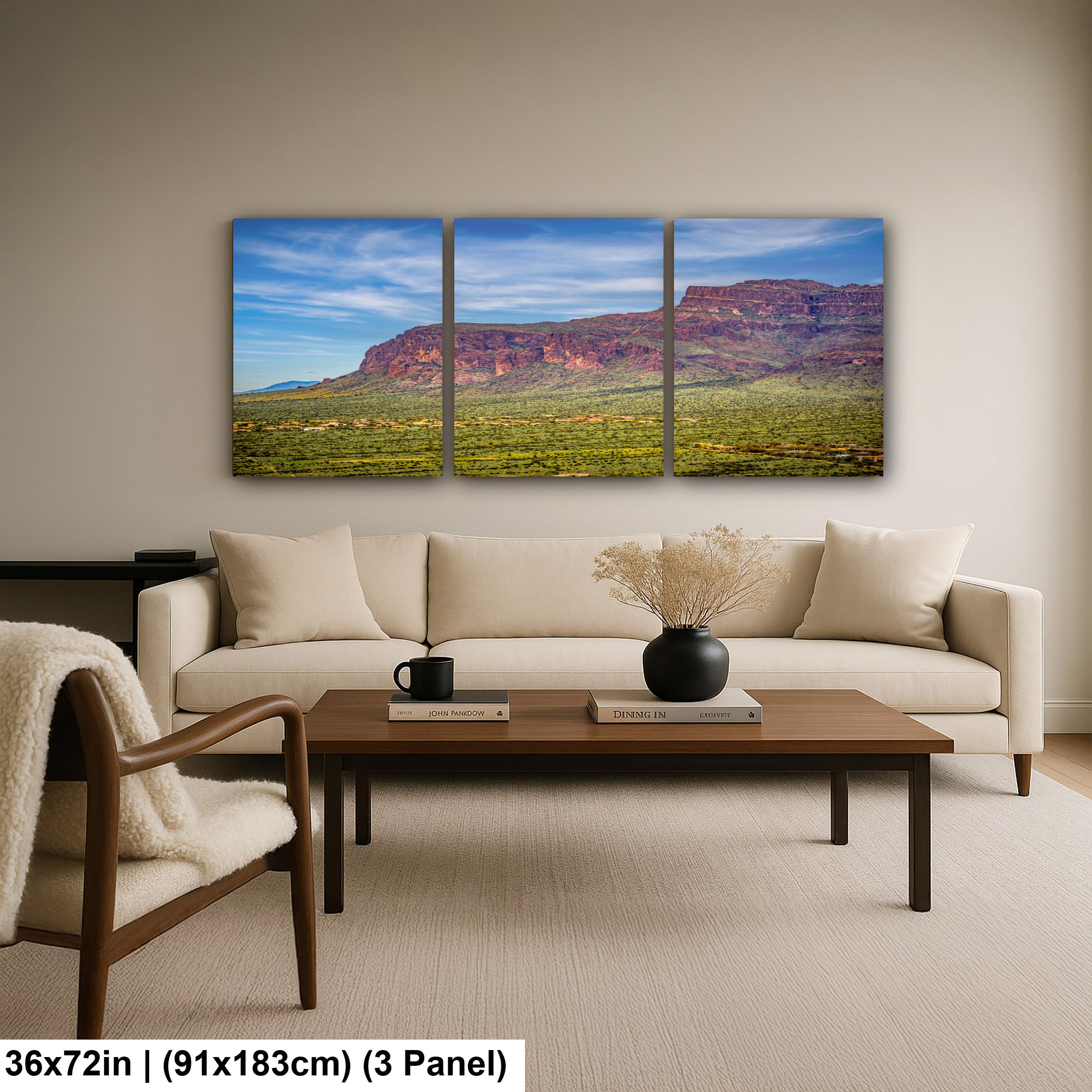 Superstition Mountains Landscape, Apache Junction Arizona, Photography Print Wall Art