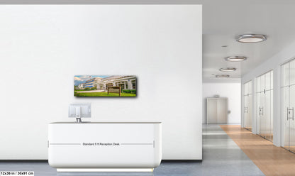 Lamar Bathhouse Row Emporium, Hot Springs National Park Arkansas, Photography Print Wall Art