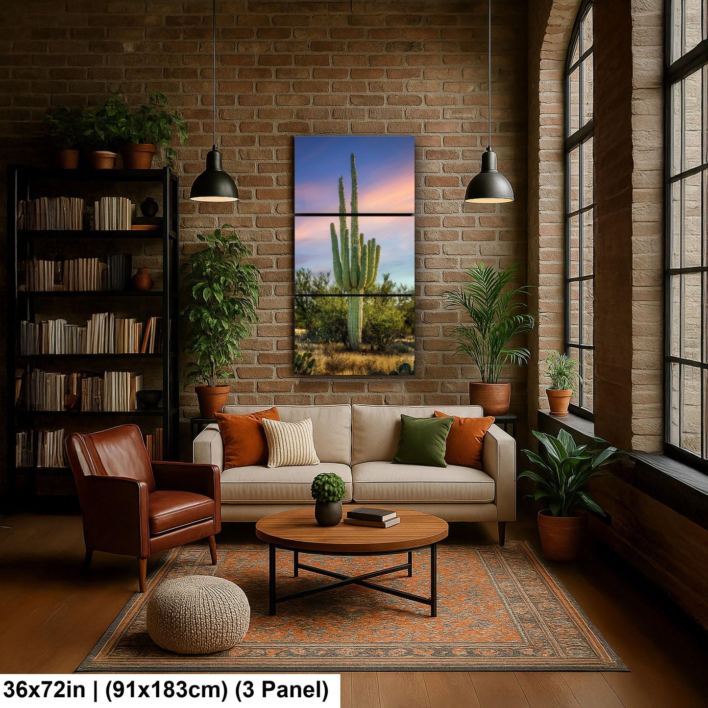 Oro Valley Saguaro at Dusk Photography Print, Tucson Arizona Desert Landscape, Southwestern Wall Art, Cactus Decor